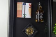 Gift 3D money frame art decor