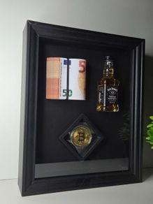 Gift 3D money frame art decor