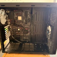 AMD 3600x, X570 motherboard, 16gb ram, Fractal design case