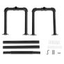 2 x Wall-Mounted Clothes Pipe Racks - FREE Nationwide Delivery Image 7