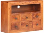 Sideboard 80x30x60 cm Solid Acacia Wood