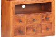 Sideboard 80x30x60 cm Solid Acacia Wood