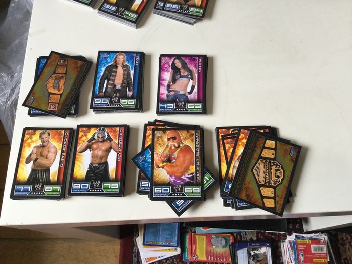 WWE wrestling cards
