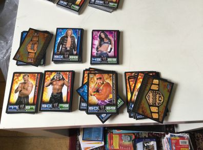 WWE wrestling cards