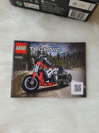 Complete Lego Technic Motorcycle 42132 Set