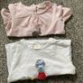 Next 2 baby girl tops: little sister and  best Sister - long sleeve shirt Image 6