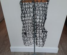 Vintage wire dress form mannequin