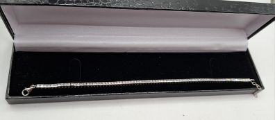 sterling silver  tennis bracelet