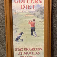 The golfer's diet,