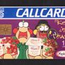 1997 Ireland 10 unit Yoplait Zig and Zag (Gemplus GEM1) Call Card Used. Telecom Eireann card number 1136. Image 3