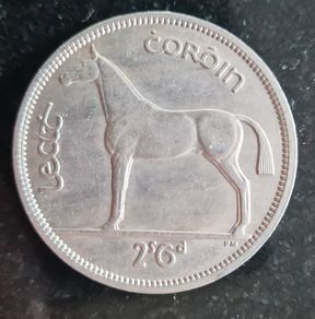 Ireland 1964 1/2 Half Crown Coin