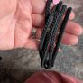 Black braided hair headband Image 2