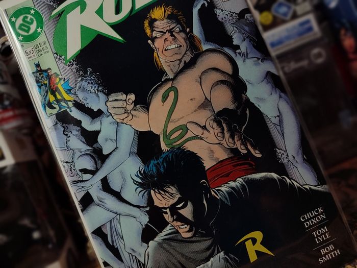 Robin ! Issue #5 ! The Dark ! First Printing ! 1991 ! by DC Comics ! Batman !
