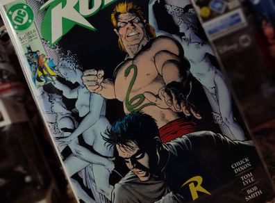 Robin ! Issue #5 ! The Dark ! First Printing ! 1991 ! by DC Comics ! Batman !
