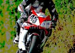 Martin Finnegan Flyin' Finn Road Racing Legend Tribute Poster Print