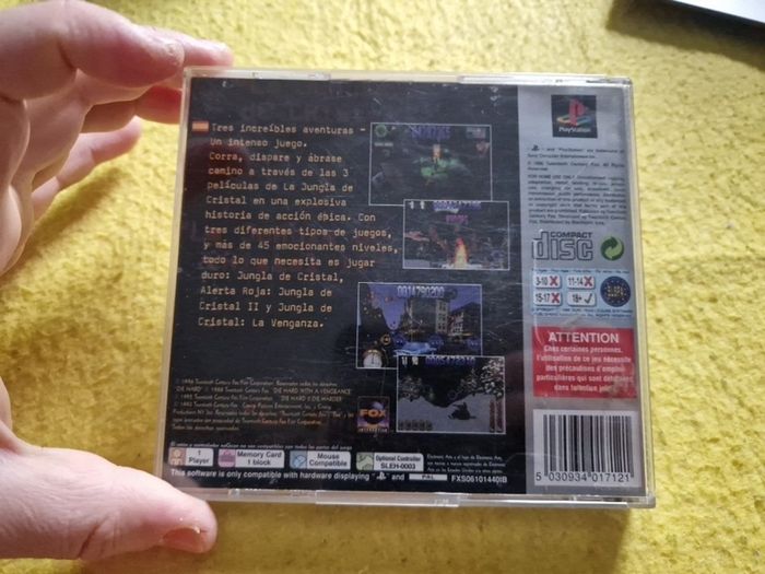 Die Hard Trilogy PlayStation1 Ps1 PlayStation2 Ps2 Games Original