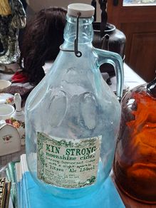Kin Strong Moonshine 5 Litre Glass Demijohn designed for home fermentation, Postage Available or Collection,