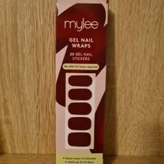 Mylee  GEL NAIL WRAPS  20 GEL NAIL STICKERS  No LED/UV lamp required  Salon mani in minutes  Lasts up to 14 days