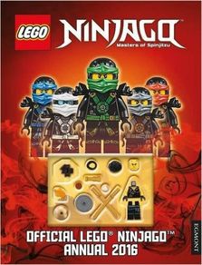Lego Official Ninjago Annual 2016 Annual 2016 Hardcover New With Minifigure
