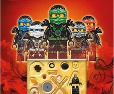 Lego Official Ninjago Annual 2016 Annual 2016 Hardcover New With Minifigure
