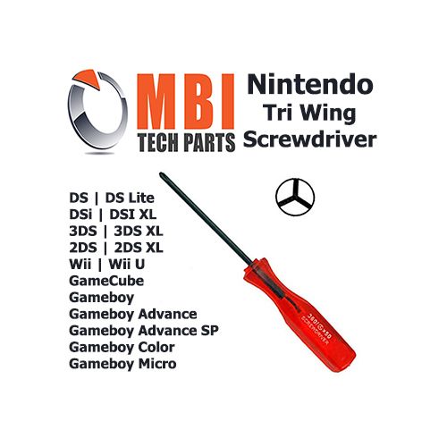 Nintendo Tri Wing Screwdriver for DS Lite Nintendo GameBoy Wii Wii U 3DS XL