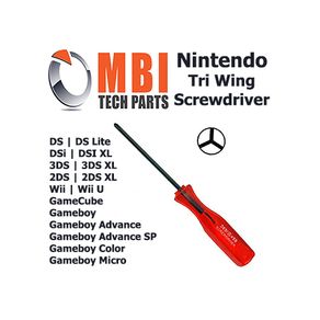 Nintendo Tri Wing Screwdriver for DS Lite Nintendo GameBoy Wii Wii U 3DS XL