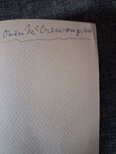 Charles McGlinchey / The Last of the Name / 1st edition/ 1986