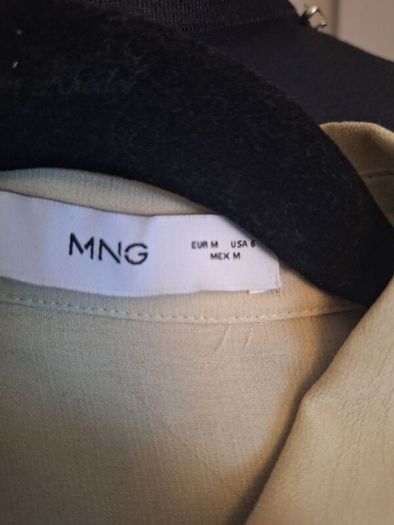 Shirt with front frill from Mango