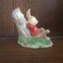 ROYAL DOULTON miniature Rabbit ornament  William bunnykins asleep in the sun Image 2