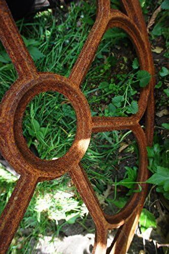 Round Iron Window, Former Gable Window Stable Window, Wall Window Gable Approx.