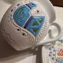 Loddo Dorgali Hand Made trinket - plate with lapwing decoration- as new Image 7