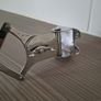 Stunning art deco top quality extending arm wall mounted bathroom shaving vanity mirror. Image 2