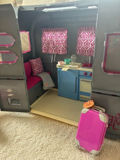 Our Generation Campervan with doll and accessories