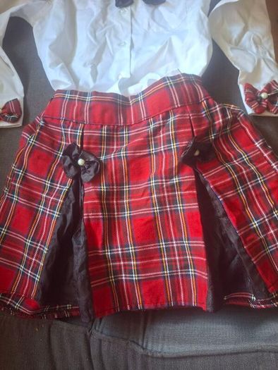 Girls Two Piece Christmas Outfit