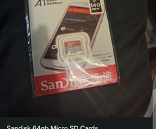 Sandisk 64gb Micro SD Cards