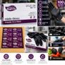 Black Nitrile Gloves Large 100pcs Professional Hygiene Image 2