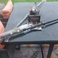 12ft Beachcaster rod and reel