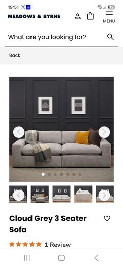 Meadows & Byrne Sofa