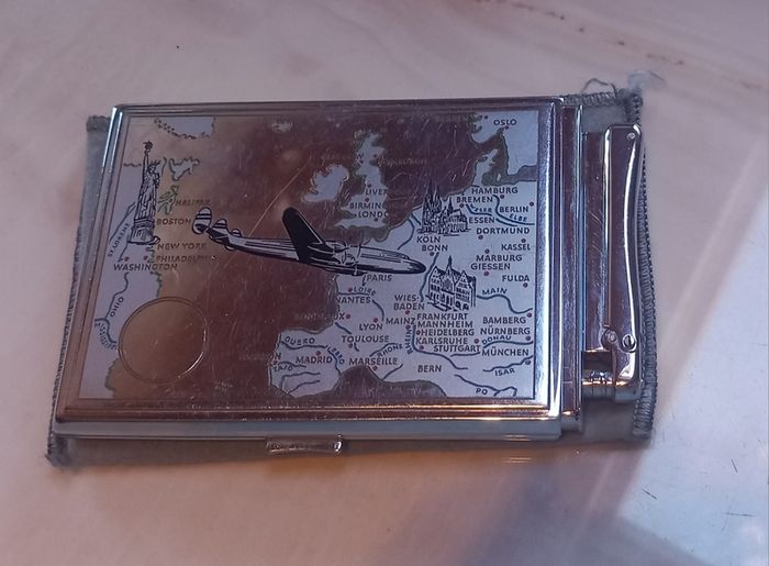 Colibri Monopol lighter and cig case, D18 post 8e
