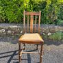 vintage solid wood chairs Image 4