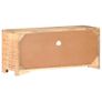 TV Cabinet 90x30x40 cm Solid Rough Mango Wood Image 5