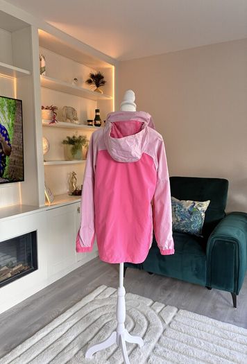 Brand-new Two-toned Pink Hooded Windbreaker Jacket from the Paco Sport  Size Medium UK 12/ EU 40