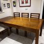 Jonathan Charles Extending Dining Table & 5 Flanagans Chairs Image 3