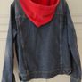 Tommy Hilfiger Women's Denim Hoodie Jacket Image 3