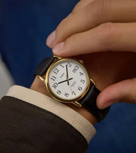 Timex. 35 mm Window Date. Indiglo