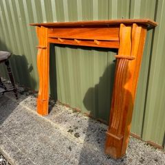 Wooden fire surround