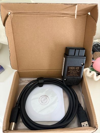 Newest Popular V26.3 Vag Hex V2 For Vagcom Multi-language Obd2 Scanner Atmega162 Pcb For Vw/audi/ Skoda/seat Vag Vcds Toos