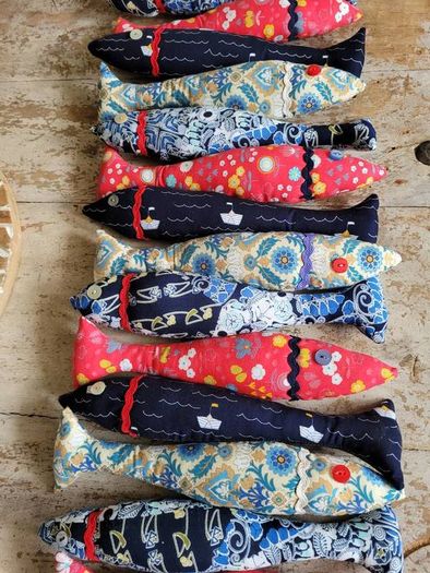 Handmade Fabric Fish