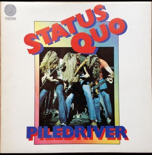 Status Quo Piledriver lp UK 2nd issue vertigo