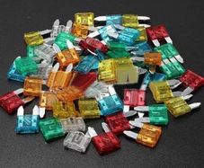 60pcs Mini Size Blade Fuses Assorted 1A 2A 3A 4A 5A 7.5A 10A 15A 20A 25A 30A Car Van Truck Boat 12V 24V Fuse